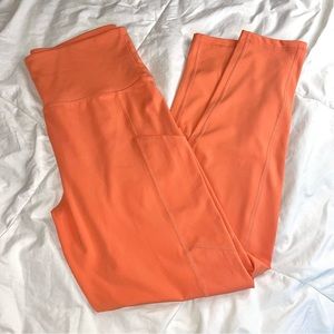 American Eagle High Waisted Peach Leggings.